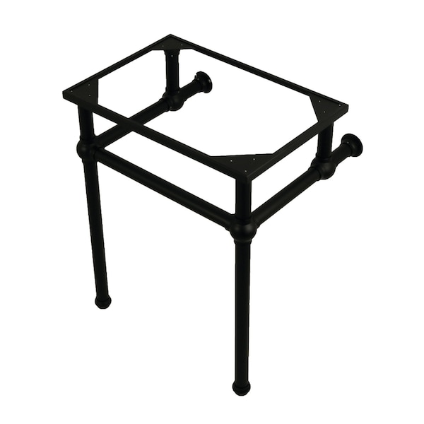 VBH242030MB Templeton 24" x 20-3/8" x 30" Brass Console Sink Legs, Blk